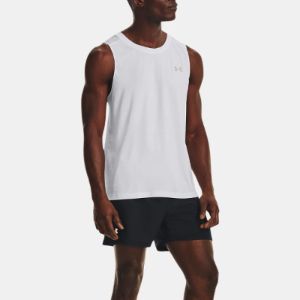 Under Armour Launch Elite Singlet 'White' 1376994-100 sold by KicksCrew