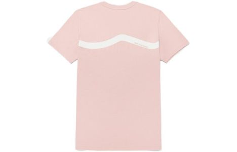 Vans Logo Casual T-Shirt 'Pink White' VN00090AYRR sold by KicksCrew