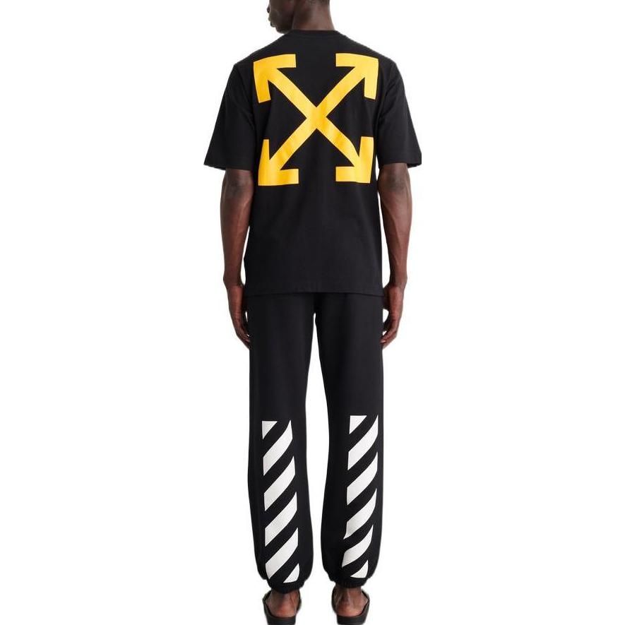 Off-White Diag Arrow Caravaggio Mercy Skate Tee 'Black' OMAA119C99JER0061001 sold by KicksCrew product image thumbnail 3