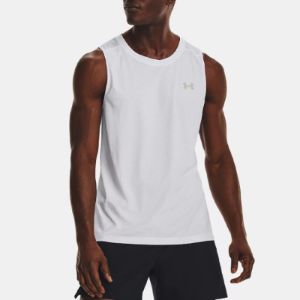 Under Armour Launch Elite Singlet 'White' 1376994-100 sold by KicksCrew