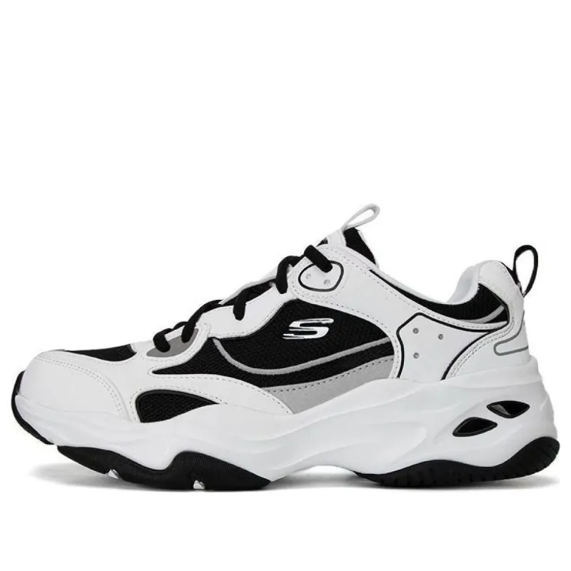 Skechers DLites 4.0 'White Black Grey' 894249-WBK sold by KicksCrew