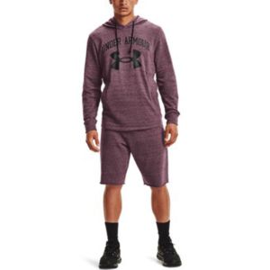 Under Armour Rival Terry Logo Hoodie 'Grape Purple' 1361559-555 sold by KicksCrew