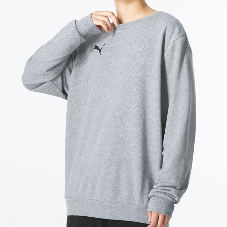 Puma ESS Logo Crew Sweater 'Grey' 656933-33 sold by KicksCrew product image thumbnail 4