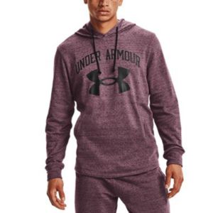 Under Armour Rival Terry Logo Hoodie 'Grape Purple' 1361559-555 sold by KicksCrew