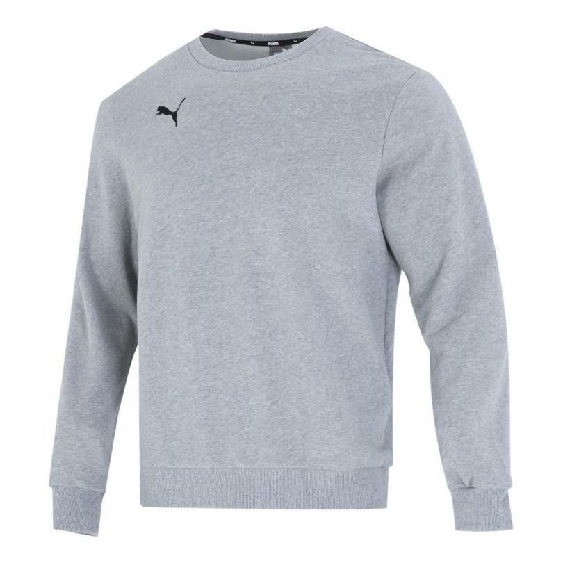 Puma ESS Logo Crew Sweater 'Grey' 656933-33 sold by KicksCrew