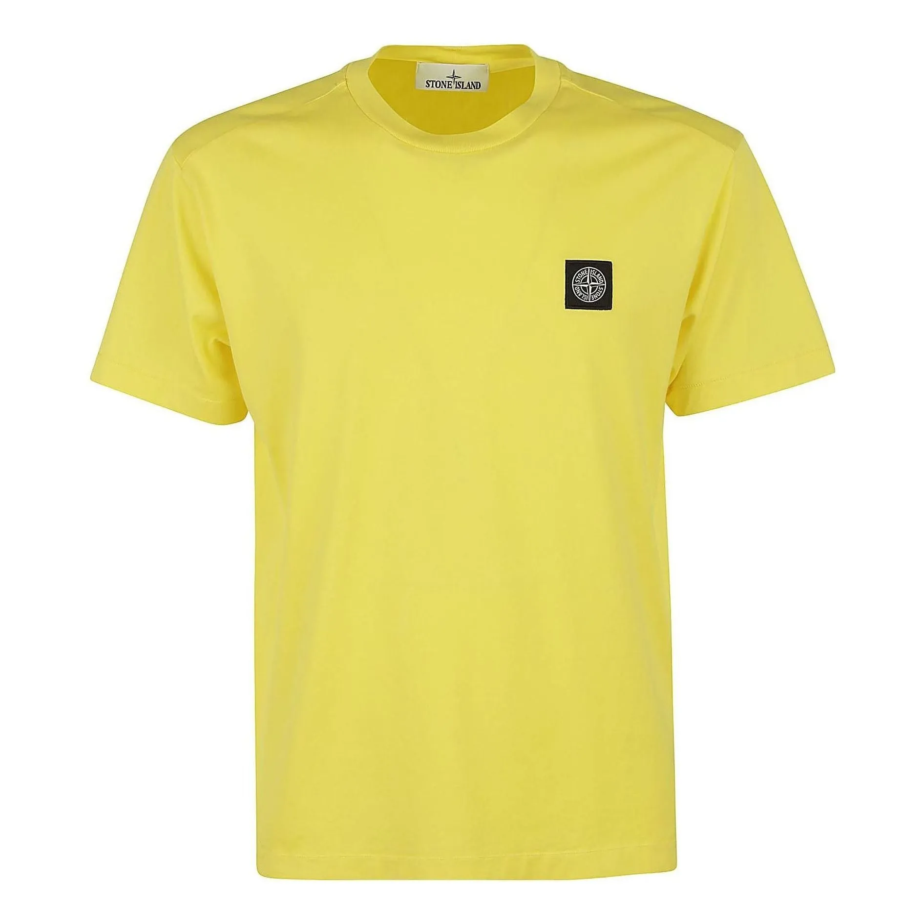 STONE ISLAND Patch T-shirt 'Yellow' 101524113-V0030 sold by KicksCrew
