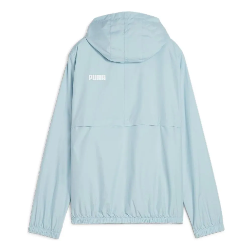 (WMNS) PUMA Essential Solid Windbreaker Jacket 'Light Blue' 847494-22 sold by KicksCrew product image thumbnail 2