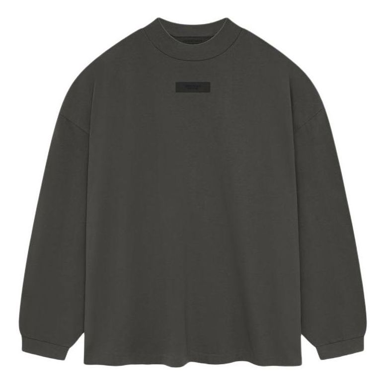 Fear of God Essentials SS24 Long-Sleeve Tee 'Ink' 125SP244200F sold by KicksCrew
