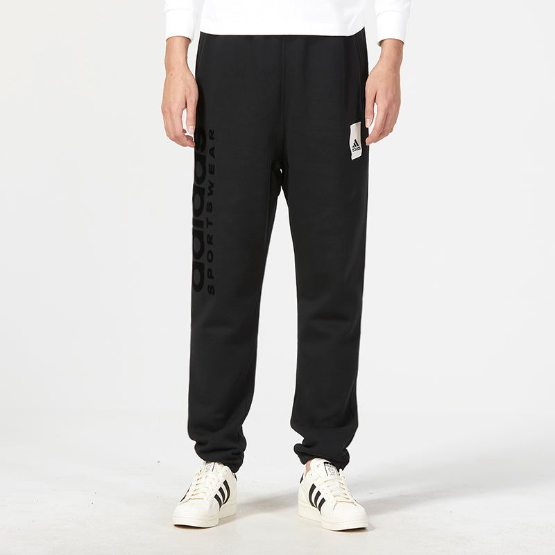 adidas Lounge Fleece Pants 'Black' IA9367 sold by KicksCrew product image thumbnail 3