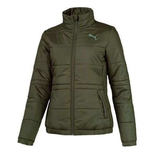 (WMNS) Puma Polyester Insulation Outwear 'Olivegreen' 853641-15 sold by KicksCrew