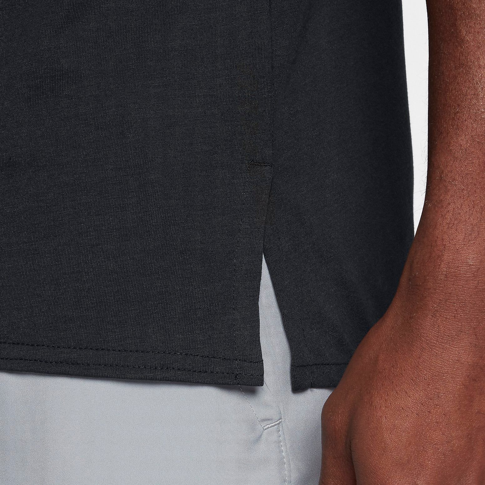 Air Jordan 23 Alpha Dri-Fit T-Shirt 'Black' 889714-013 sold by KicksCrew product image thumbnail 3