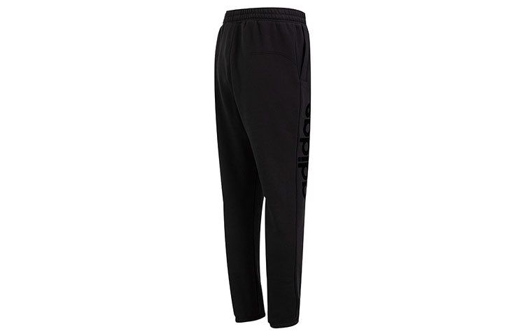 adidas Lounge Fleece Pants 'Black' IA9367 sold by KicksCrew product image thumbnail 2