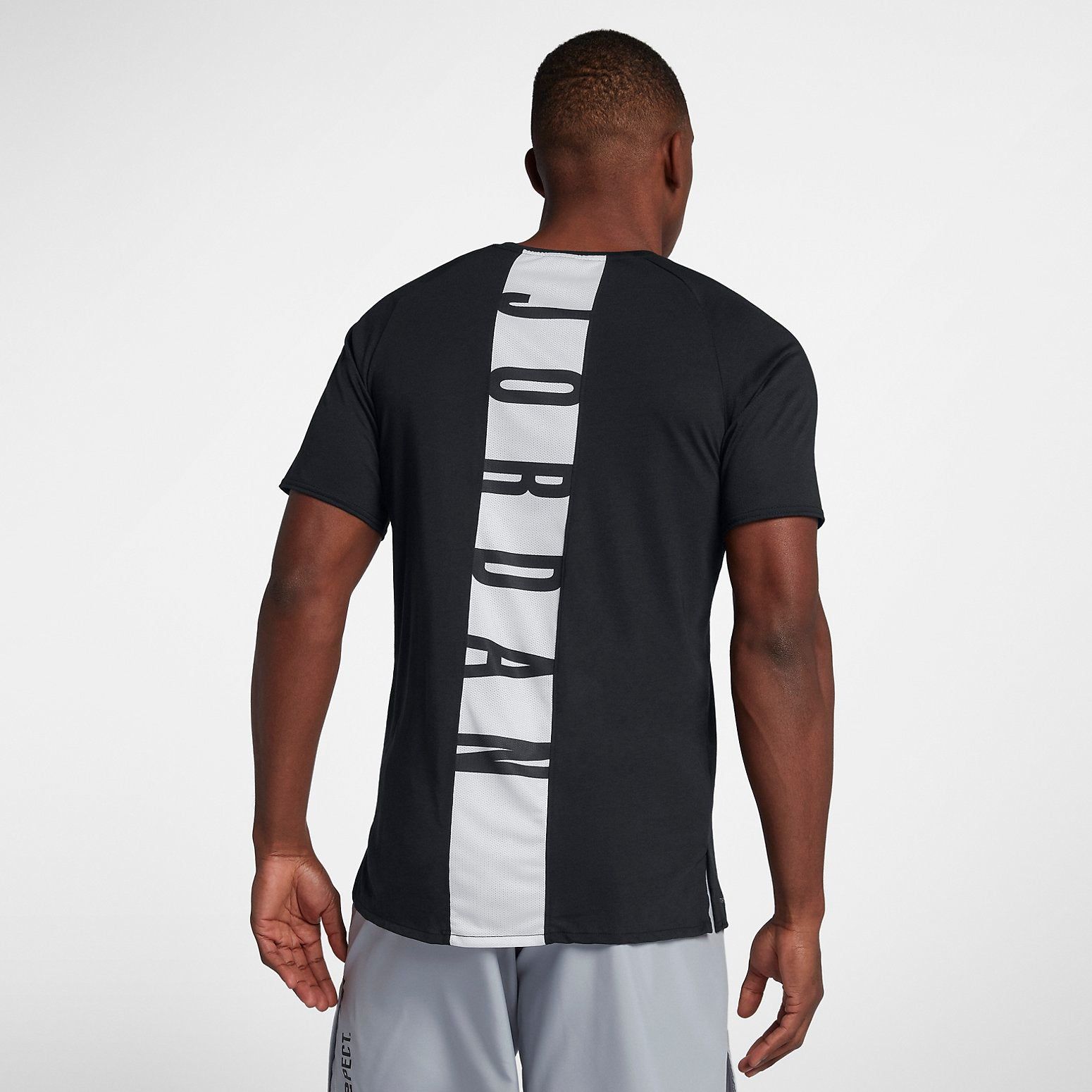 Air Jordan 23 Alpha Dri-Fit T-Shirt 'Black' 889714-013 sold by KicksCrew product image thumbnail 4