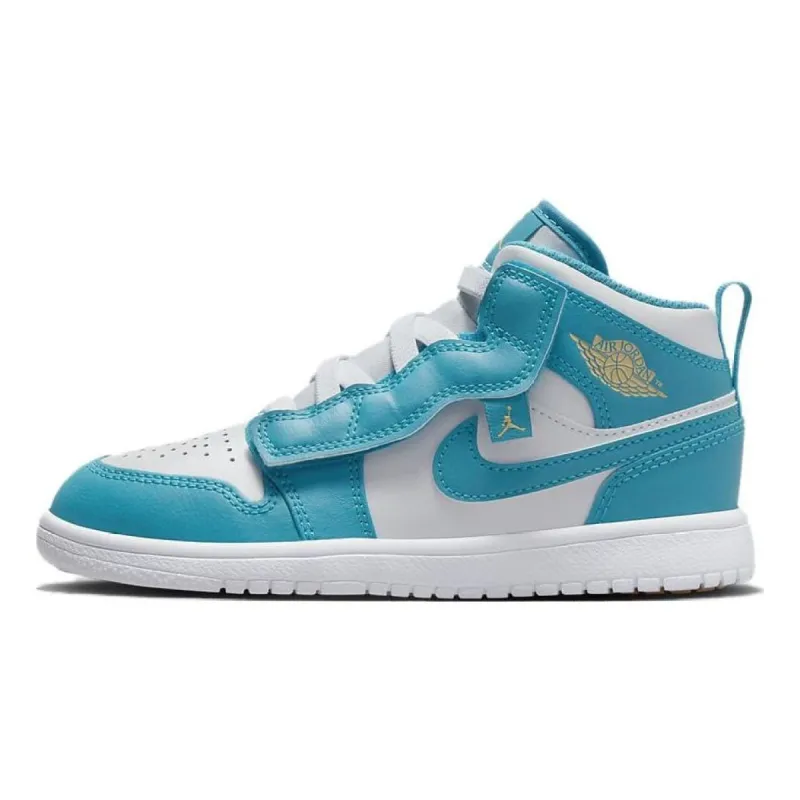 (PS) Air Jordan 1 Mid Alt 'Aquatone' AR6351-400 sold by KicksCrew