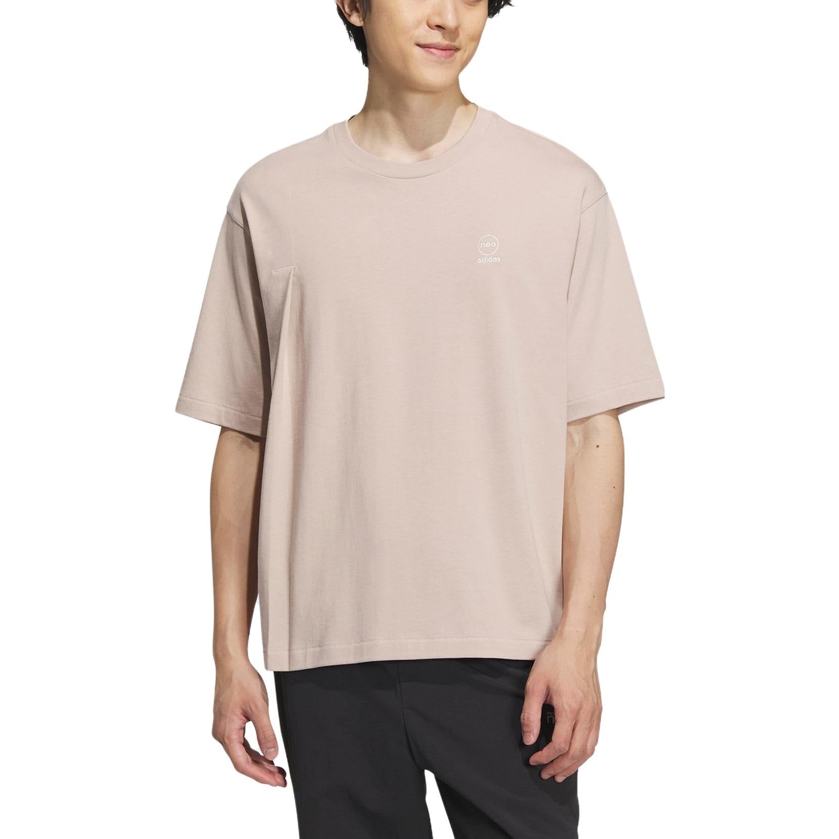 Adidas Neo Graphic T-Shirts 'Beige' IK6085 sold by KicksCrew product image thumbnail 2