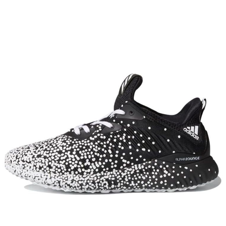(WMNS) Adidas Alphabounce 1 'Black White Speckle' DA9974 sold by KicksCrew