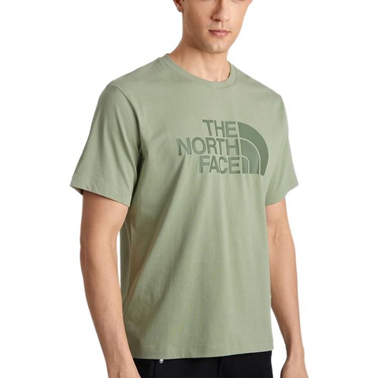 THE NORTH FACE SS22 Logo T-Shirt 'Olivegreen' NF0A5JZS-3X3 sold by KicksCrew product image thumbnail 3
