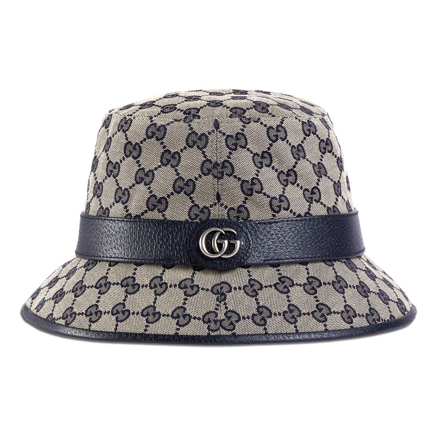(WMNS) Gucci GG Canvas Bucket Hat 'Beige Blue' 576587-4HG53-4068 sold by KicksCrew