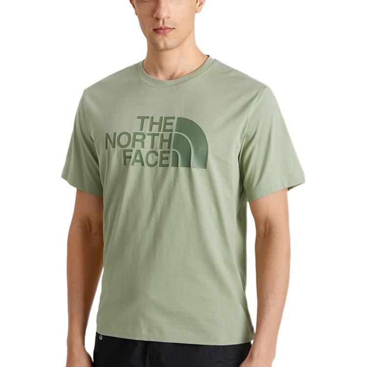 THE NORTH FACE SS22 Logo T-Shirt 'Olivegreen' NF0A5JZS-3X3 sold by KicksCrew product image thumbnail 4