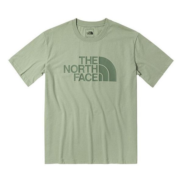 THE NORTH FACE SS22 Logo T-Shirt 'Olivegreen' NF0A5JZS-3X3 sold by KicksCrew