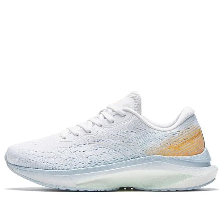 (WMNS) ANTA Running Series Sneakers 'Blue Orange' 122335581S-9 sold by KicksCrew