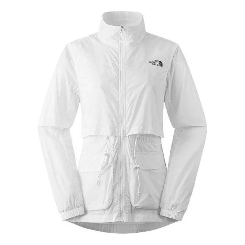 (WMNS) THE NORTH FACE Phlego wind jacket 'White' NF0A8AV9-FN4 sold by KicksCrew