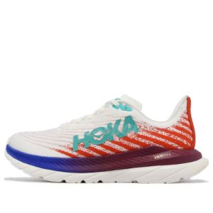 (WMNS) Hoka One One Mach 5 Wide 'White Fire Red' 1136678-WFM sold by KicksCrew