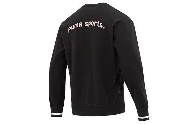 Puma Team Crew Tr Logo Sweater 'Black' 620614-01 sold by KicksCrew product image thumbnail 2