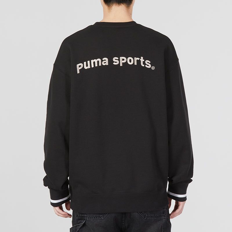 Puma Team Crew Tr Logo Sweater 'Black' 620614-01 sold by KicksCrew product image thumbnail 4