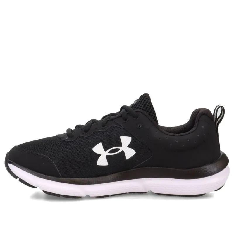 (WMNS) Under Armour Assert 9 Running Shoes 'Black White' 3026180-001 sold by KicksCrew