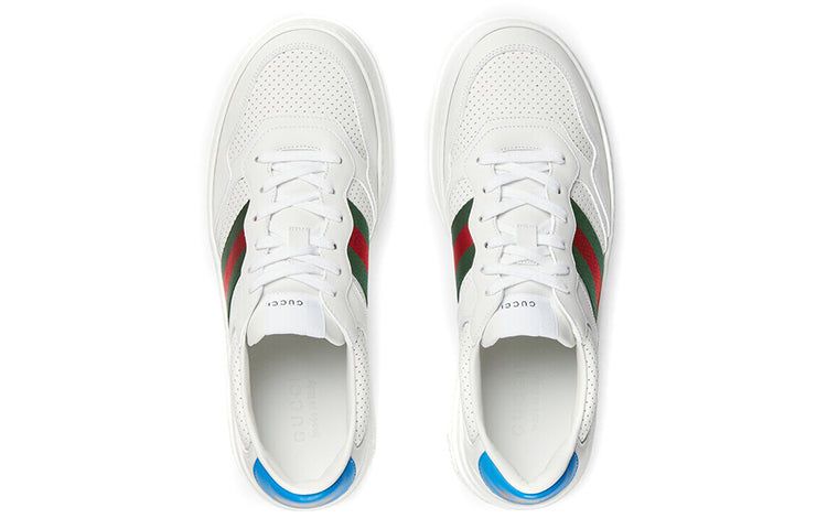 ゆうき Gucci Chunky GG Web Sneaker 'White Blue' 669698-UPG10-9060