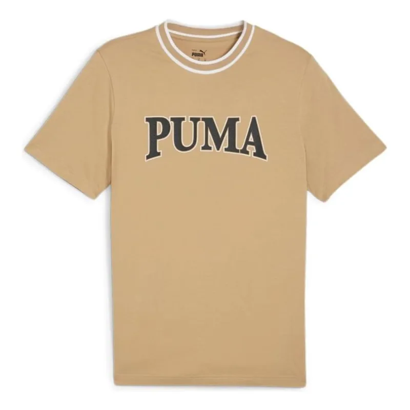 PUMA Squad Graphic T-shirt 'Tan' 678967-83 sold by KicksCrew