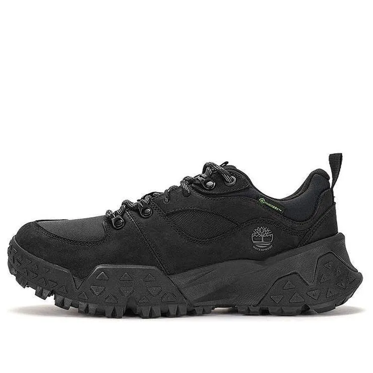 Timberland Motion Scramble Low Lace Up Waterproof Hikers 'Black Nubuck' A6AXHM sold by KicksCrew