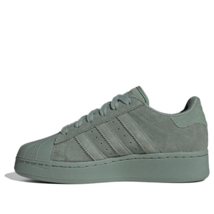 (WMNS) Adidas Superstar XLG 'Silver Green' IG2972 sold by KicksCrew