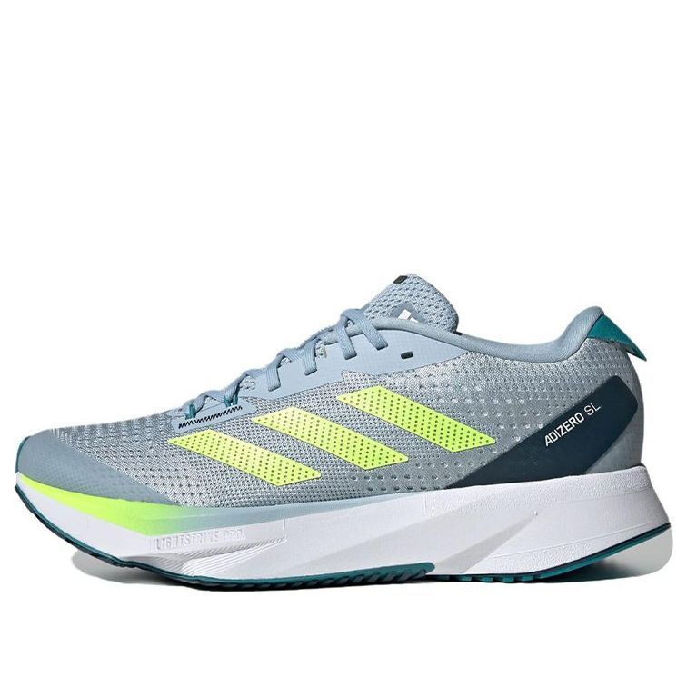 adidas Adizero SL 'Wonder Blue Lucid Lemon' ID6928 sold by KicksCrew