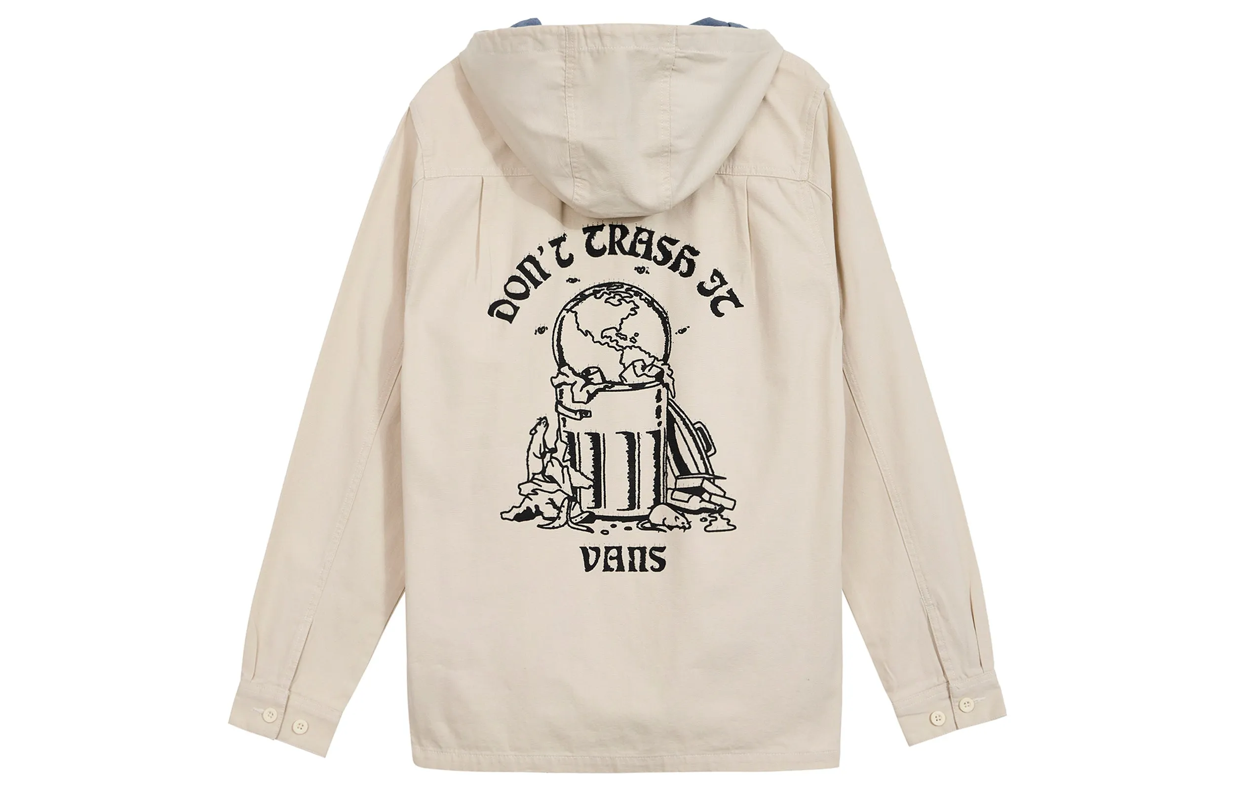 Vans Casual Hooded Jacket 'Beige' VNOA36JL2N1 sold by KicksCrew product image thumbnail 2