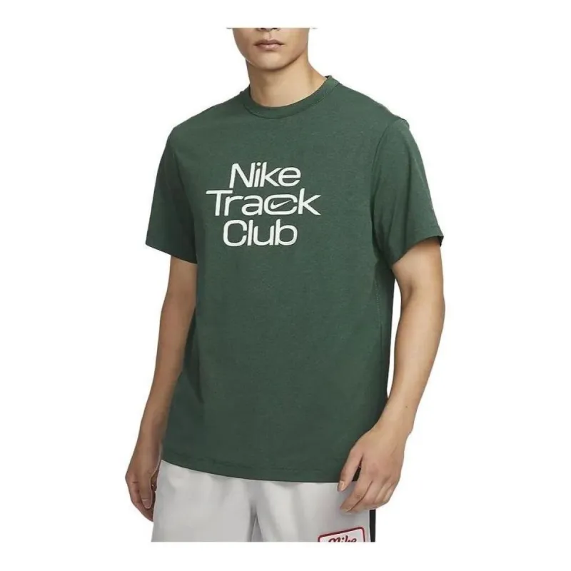 Nike Track Club Dri-FIT Short-Sleeve Running Top 'Fir' FB5513-323 sold by KicksCrew