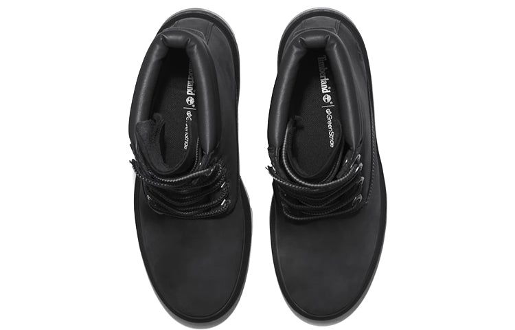 (WMNS) Timberland Cortina Valley 6 Inch Waterproof Boots 'Black Nubuck' A5NBY015 sold by KicksCrew product image thumbnail 4