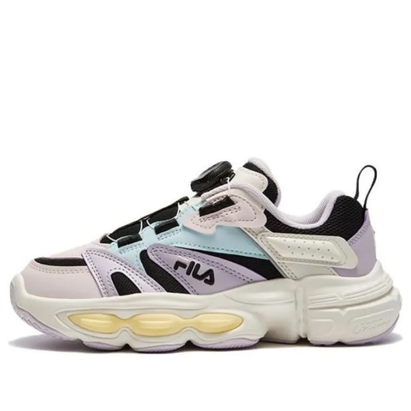 (GS) FILA Classic Running Shoes 'White Lilac Blue' K15B341119FLC sold by KicksCrew