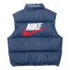 Supreme x Nike Denim Puffer Vest 'Navy Red White' SUP-SS24-163 sold by KicksCrew