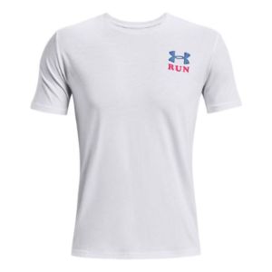 Under Armour Keep Run Graphic T-shirt 'White' 1369406-100 sold by KicksCrew