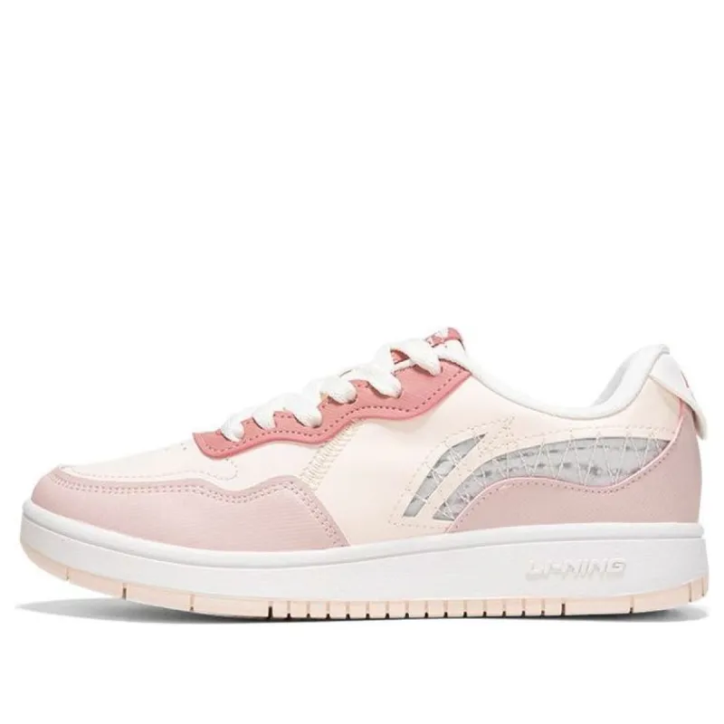 (WMNS) Li-Ning Skate Shoes 'Pink White' AGCR318-4 sold by KicksCrew