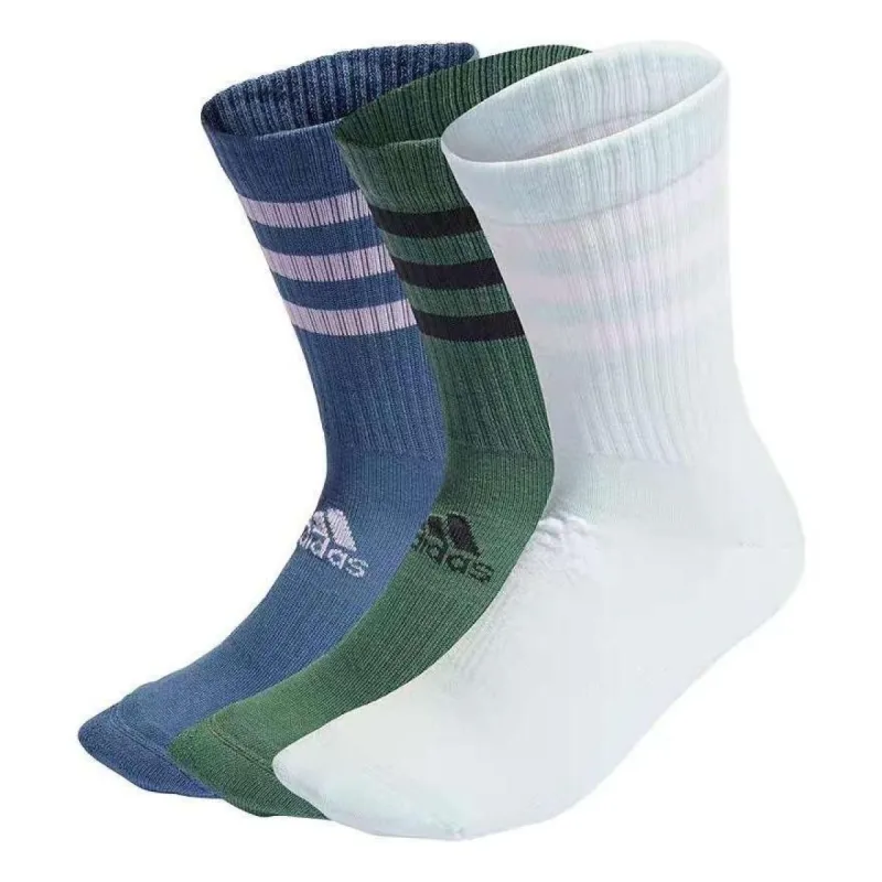 Adidas Cushioned Crew Socks 'Multi-color ' HI3435 sold by KicksCrew