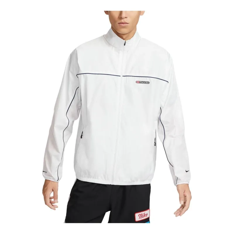 Nike Track Club Storm-FIT Running Jacket 'Summit White' FB5516-121 sold by KicksCrew
