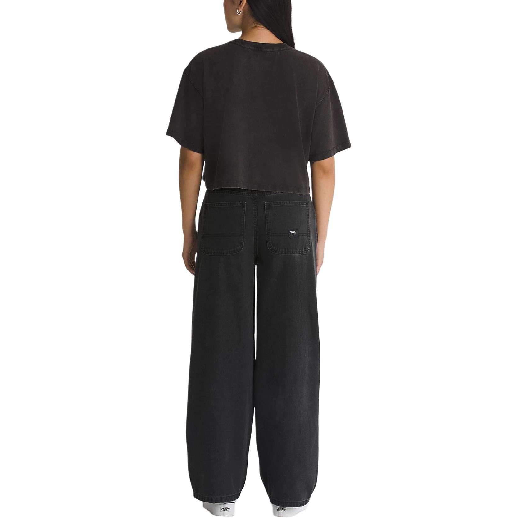 (WMNS) Vans Curbside Pants 'Black' VN000FVHBLK sold by KicksCrew product image thumbnail 5