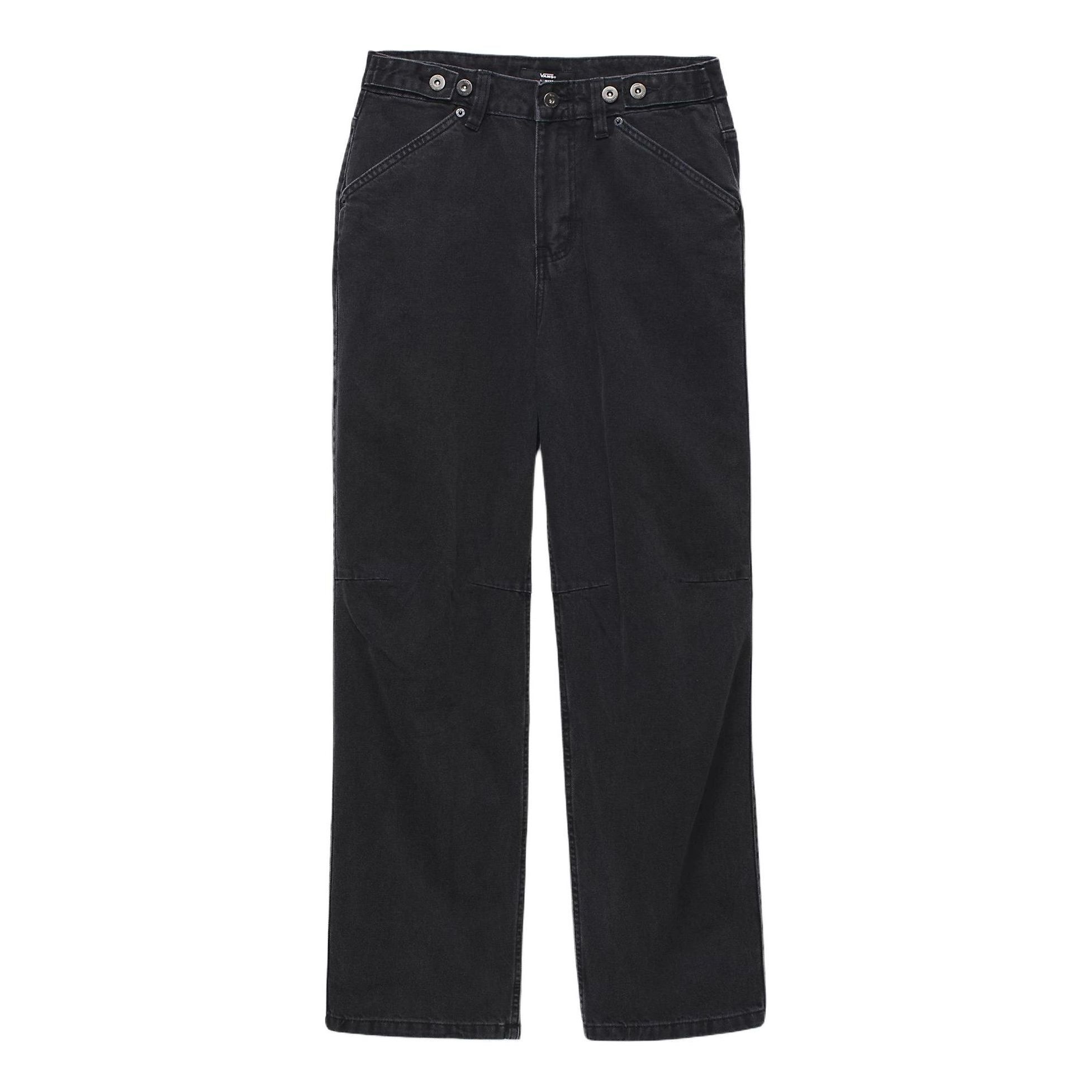 (WMNS) Vans Curbside Pants 'Black' VN000FVHBLK sold by KicksCrew