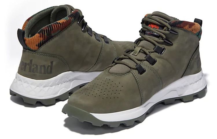 Timberland Brooklyn Euro Sprint Boots 'Olive Green and Camouflage Collar' A2GETA58 sold by KicksCrew product image thumbnail 5