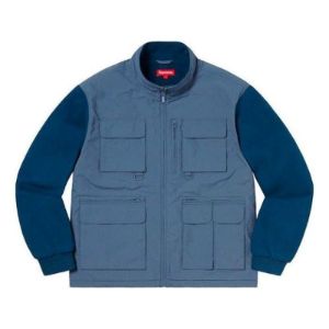 Supreme Upland Fleece Jacket 'Light Blue' SUP-FW19-944 sold by KicksCrew