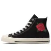 Converse All Star Rose Embroidery Hi 'Black White Red' 31311860 sold by KicksCrew