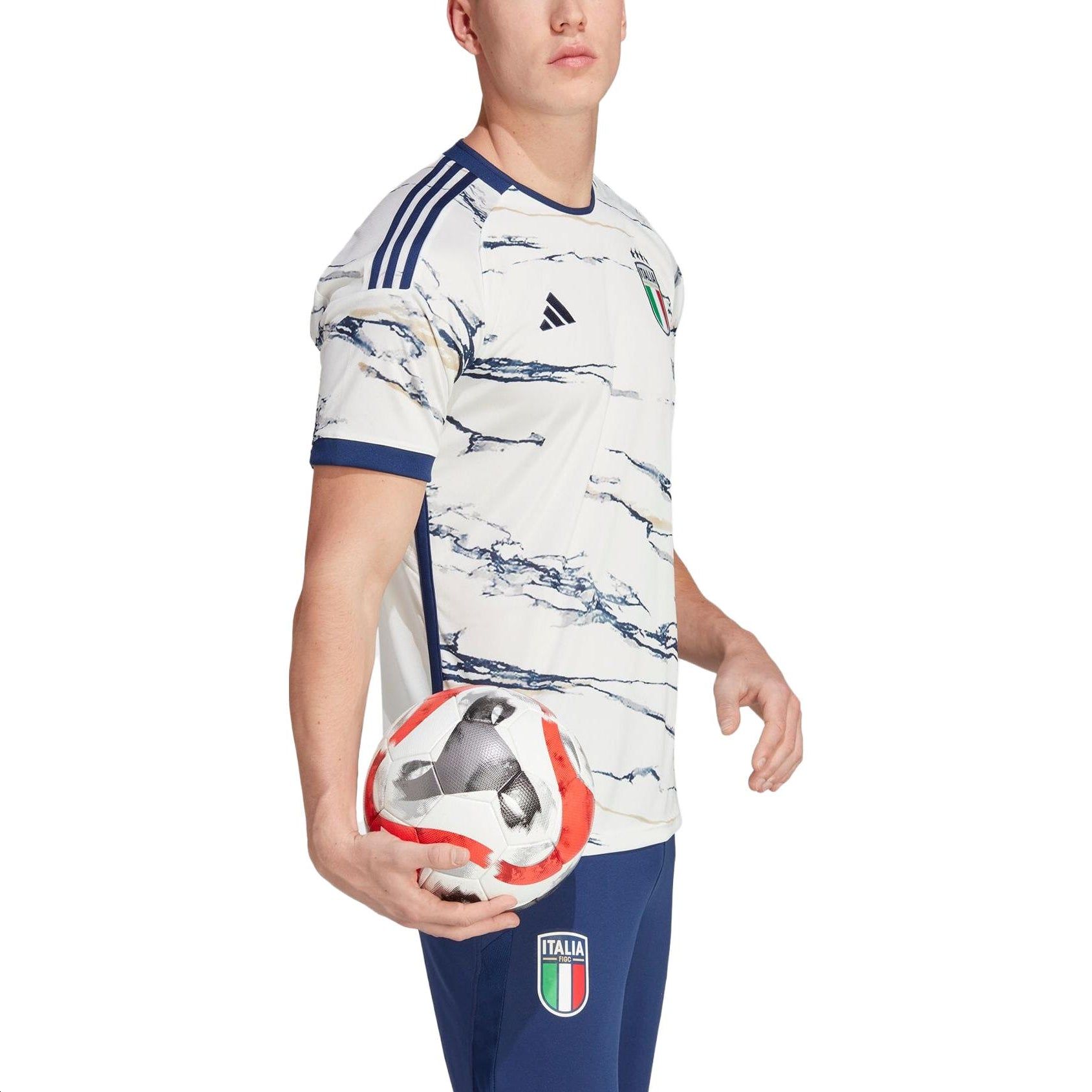 adidas Italy 23 Away Jersey 'Off White' HS9896 sold by KicksCrew product image thumbnail 5